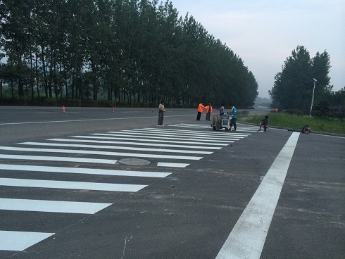 山西大同停車場劃線|大同道路劃線|大同熱熔劃線|大同冷噴標線