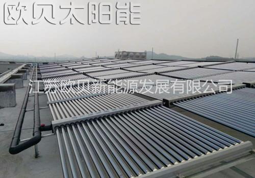 湖州中天集團員工浴室太陽能熱水方案