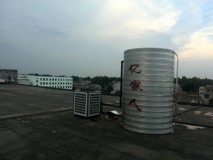 常州紫寅電子空氣能熱水工程