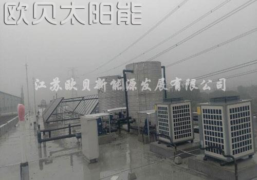 蘇州偉創(chuàng)電氣平板太陽能熱水工程