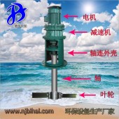 廠家直銷(xiāo) JBJ-600 反應(yīng)溶藥折槳式潛水?dāng)嚢铏C(jī) 擺線針輪加藥攪拌機(jī)