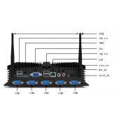 1037U超低功耗無風扇工控機