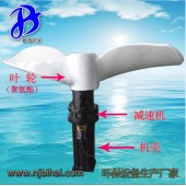 QJB1.5/4-1100/2-115大葉輪污水處理低速推流器 水下攪拌器