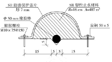 柔性填料施工圖1