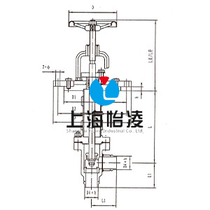 冷箱用低溫截止閥圖紙