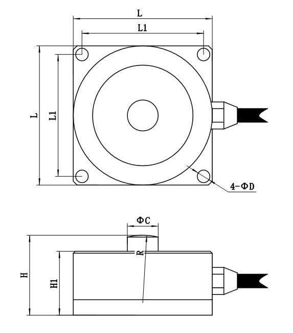 LZ-HLB輪輻式稱重傳感器