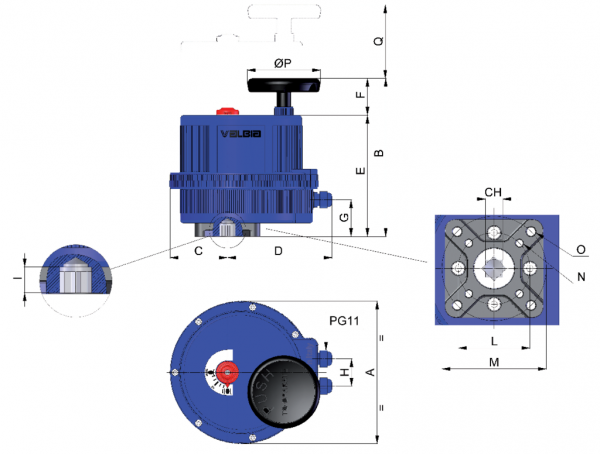 VALBIA 執行器VB015系列