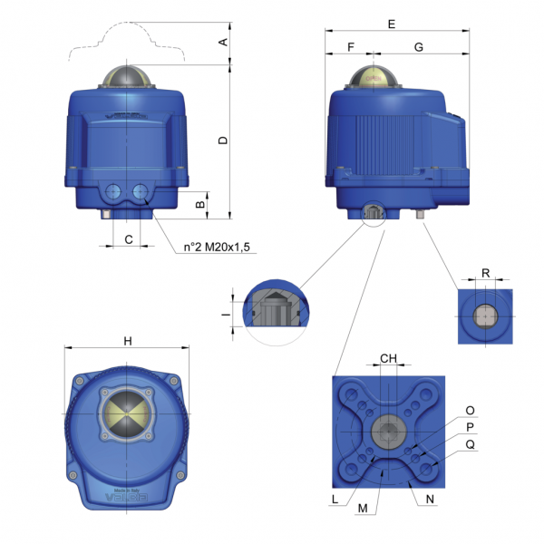 VALBIA 執(zhí)行器VB030M系列