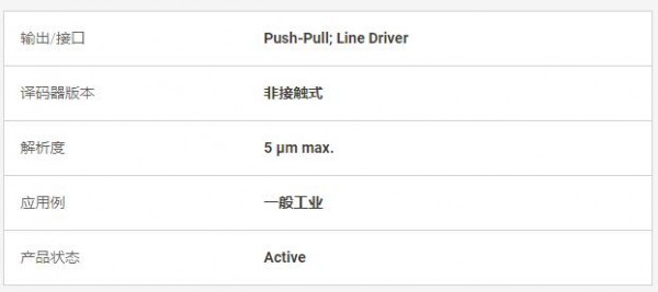 lika 線性譯碼器 SME51系列 