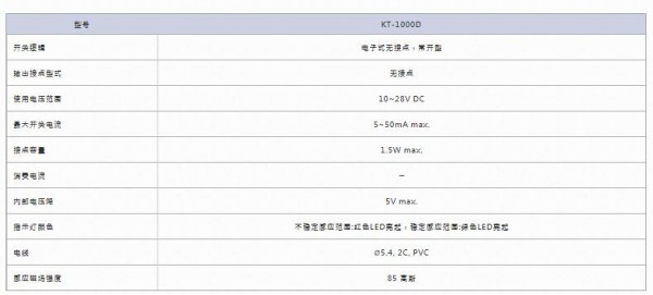 KITA磁性傳感器 KT-1000D系列 