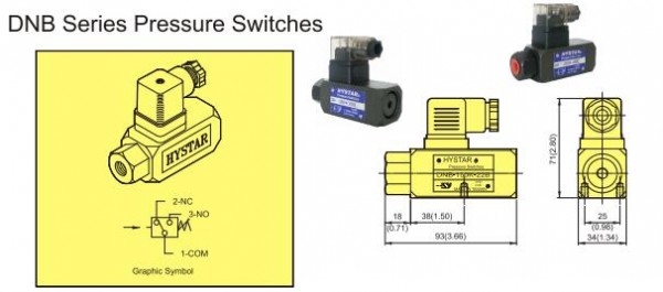 HYSTAR壓力開關 DNB系列 