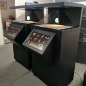 新款全息展示柜 270投影展示柜 珠寶展廳裸眼3D成像展柜批發